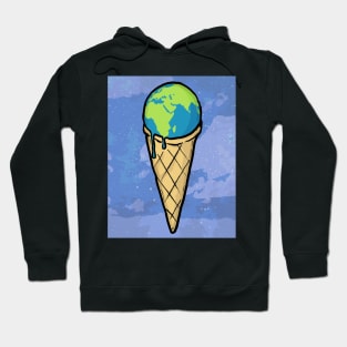 The world is melting Hoodie